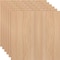 Ekena Millwork 15 3/4W x 15 3/4H x 3/8T Wood Hobby Boards, Hickory, 6PK HBW16X16X375BHI - alternate 5
